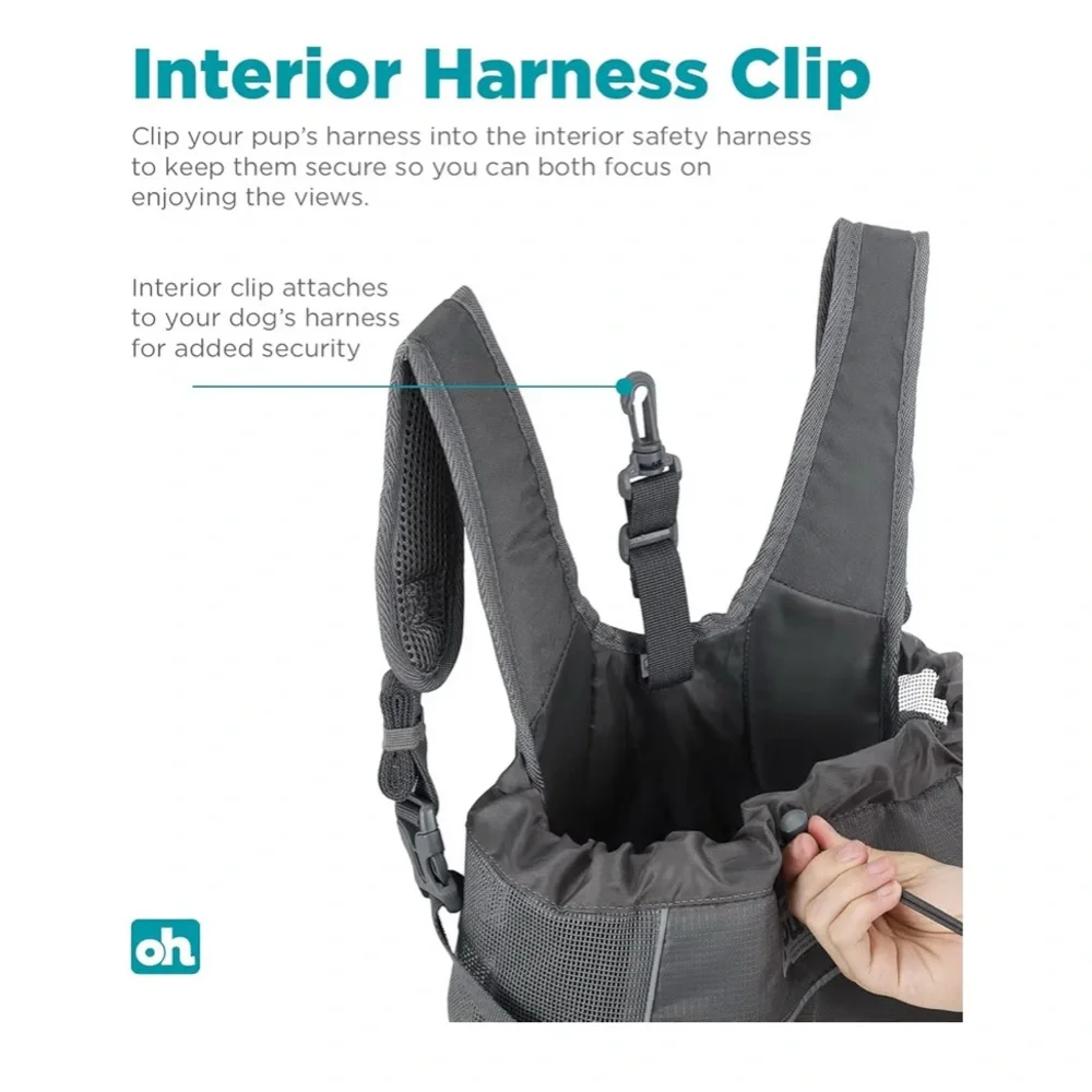 Outward Hound Gray Dog Carrier